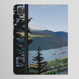 The Columbia River Gorge BRIGHTER! iPad Folio Case