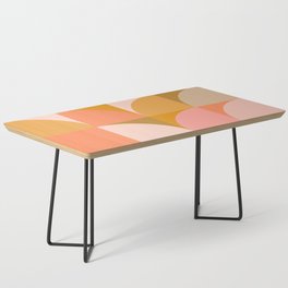 Abstract Sunny Fields Pattern Coffee Table