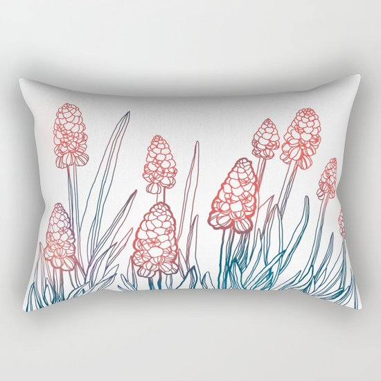 Hyacinths Rectangular Pillow
