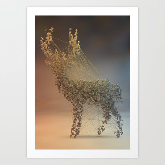 Deer Art Print