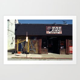 Oakland Pittsburgh Convenience Store Art Print