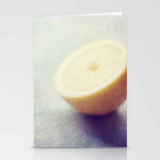 Lonely Lemon Stationery Cards