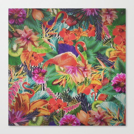 TROPICAL LOVE Canvas Print