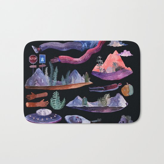 extraterrestrial Bath Mat