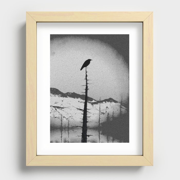 Top of the World Recessed Framed Print