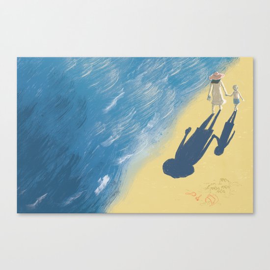 The Sea Canvas Print