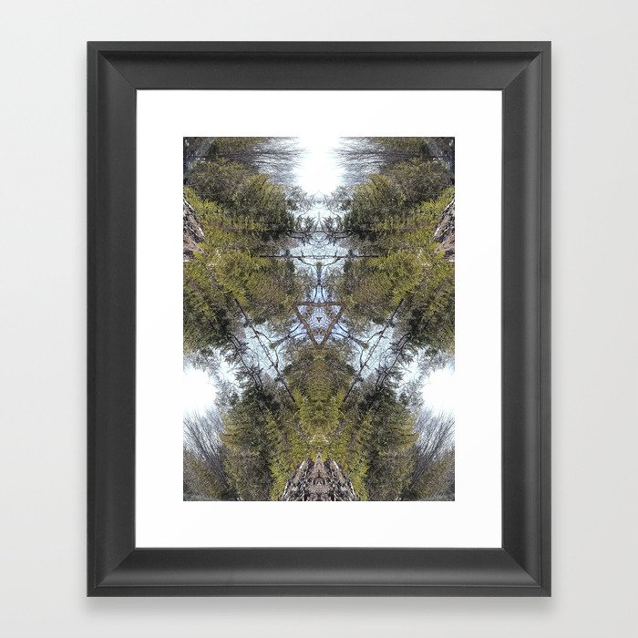 tri-nature Framed Art Print
