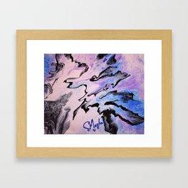Glacier Framed Art Print