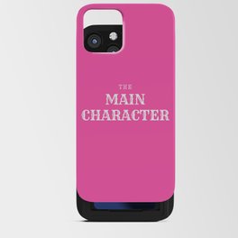The Main Character Barbie Pink iPhone Card Case