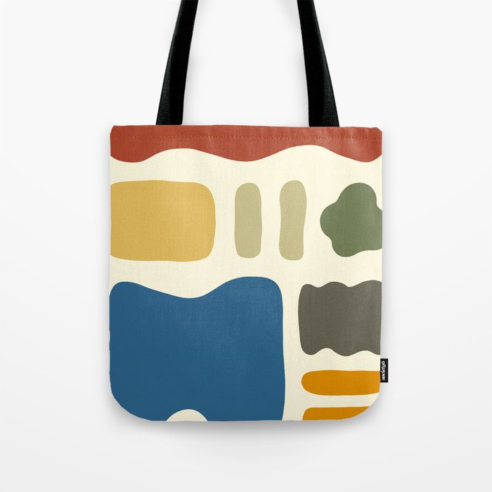 Abstract shapes colorblock collection 2 Tote Bag