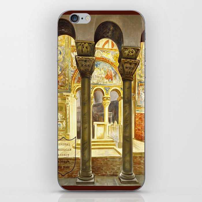 Vintage Ravenna Italy Travel iPhone Skin