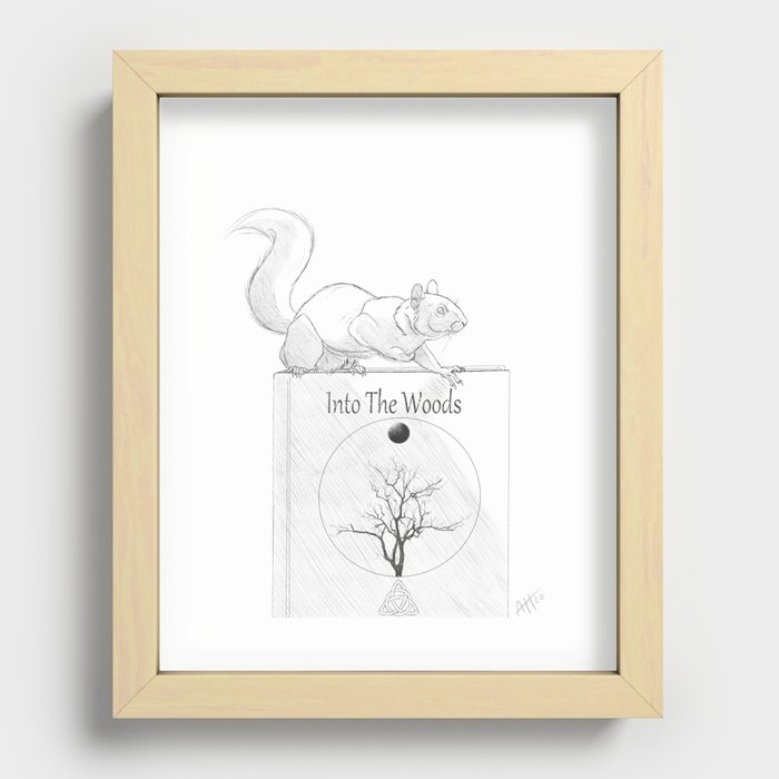 Into The Woods  Recessed Framed Print