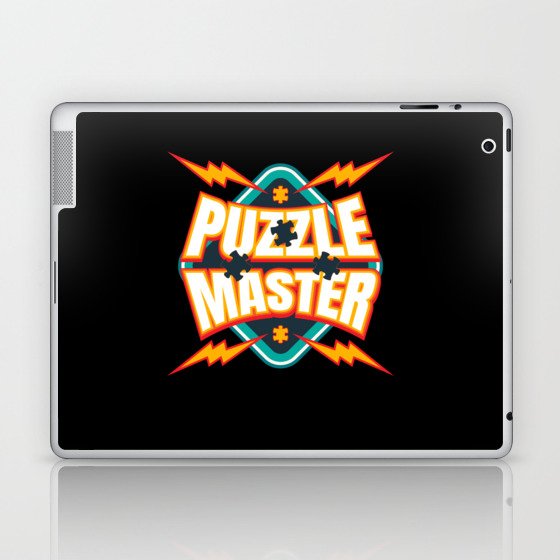 Puzzle Master Jigsaw Puzzle Hobby Game Laptop & iPad Skin