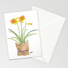 Daffodils Stationery Card