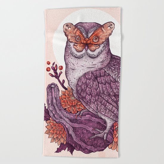 Autumnal Equinox Beach Towel
