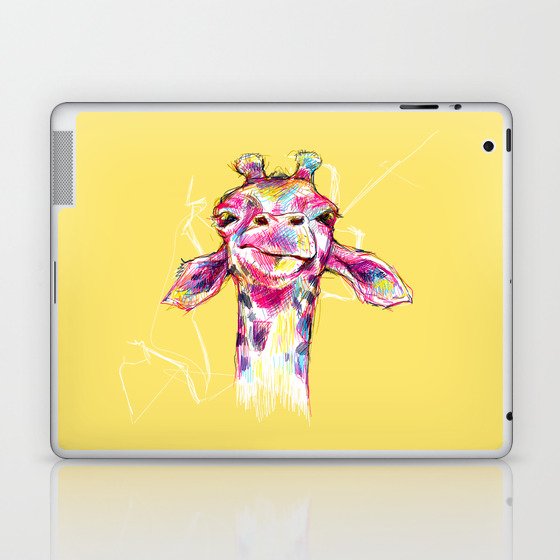 Wonky Giraffe Laptop & iPad Skin