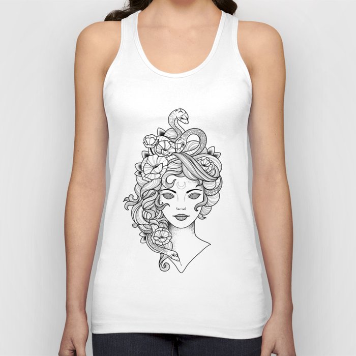 Medusa Tattoo Design 02 Tank Top