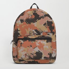 Colors of the Earth Abstract Modern Pattern Backpack