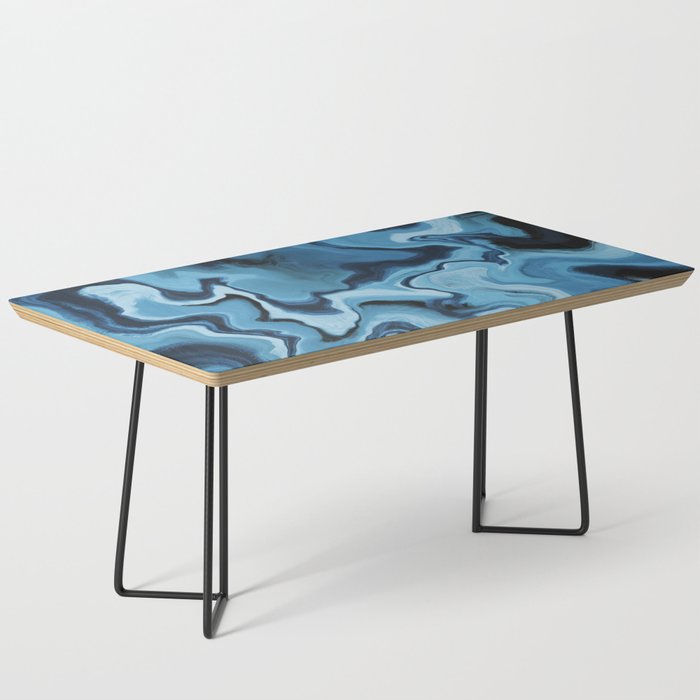 Blue Marble Coffee Table
