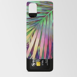 Abstract Rainbow Palm Android Card Case