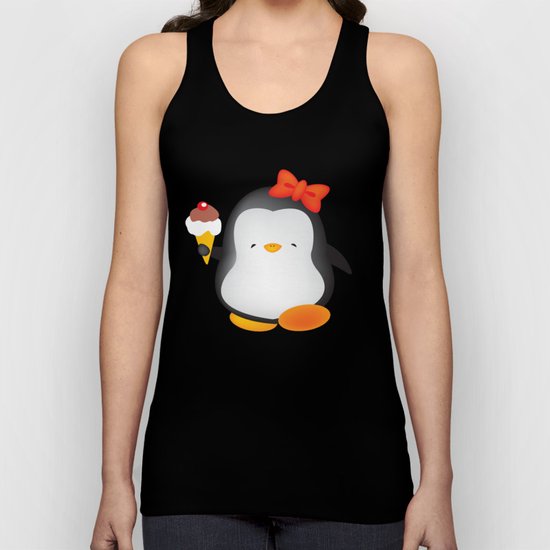 ice cream penguin Unisex Tank Top