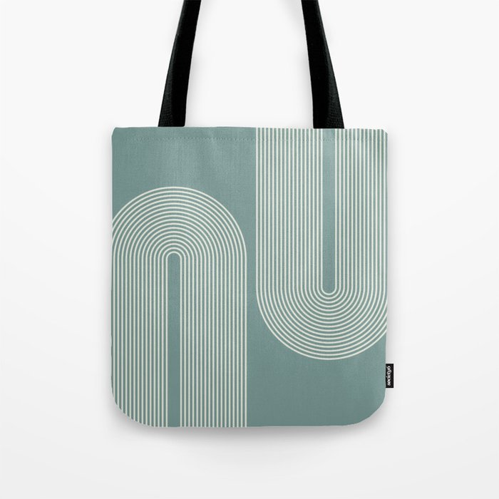 Balanced Arches - Matcha Green Tote Bag