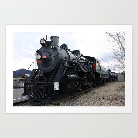 Vintage Steam Train 93