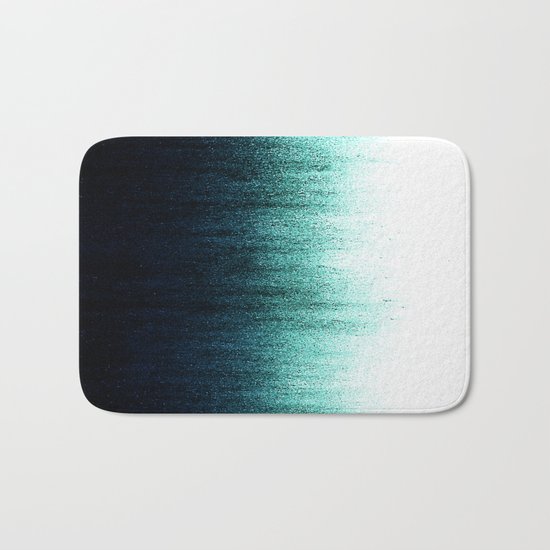 Teal Ombré Bath Mat