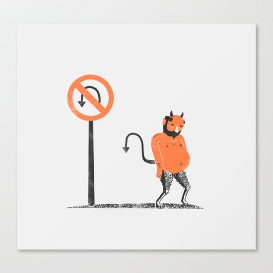 Bummer Canvas Print