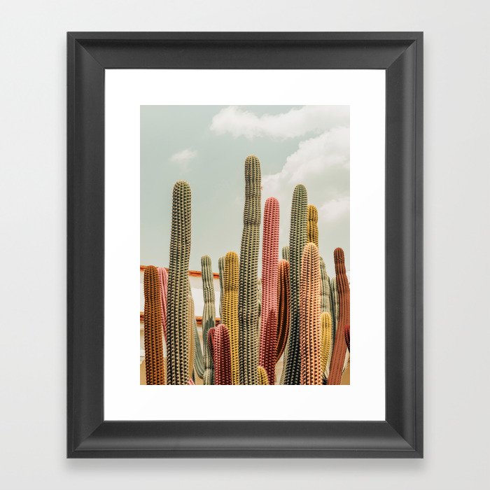 Desert tones Framed Art Print