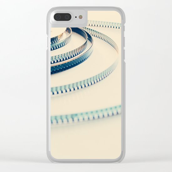 super 8 film III Clear iPhone Case