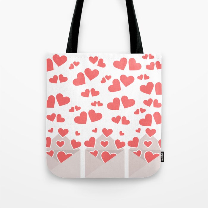 Sending All My Love To You Valentines Day Anniversary Gift- White  Tote Bag