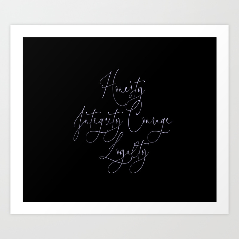Duvet Cover Honesty Integrity Courage Loyalty Romantic Bedroom
