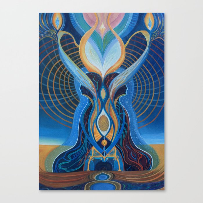 Twin Flame Canvas