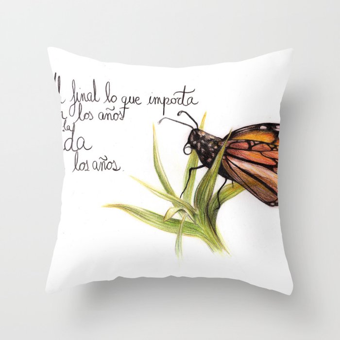 Papillon Throw Pillow