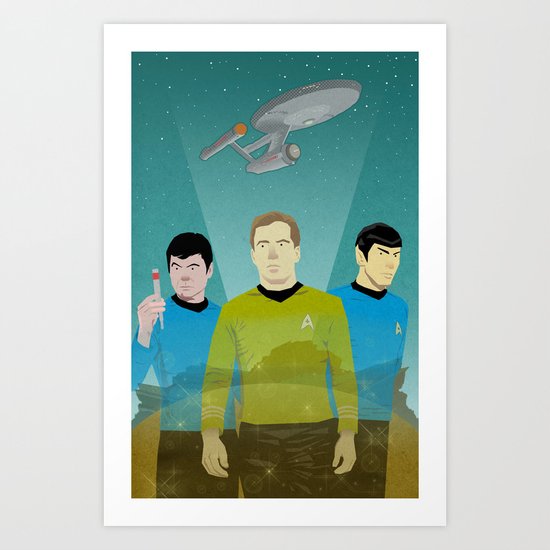 The Enterprise Trio Art Print