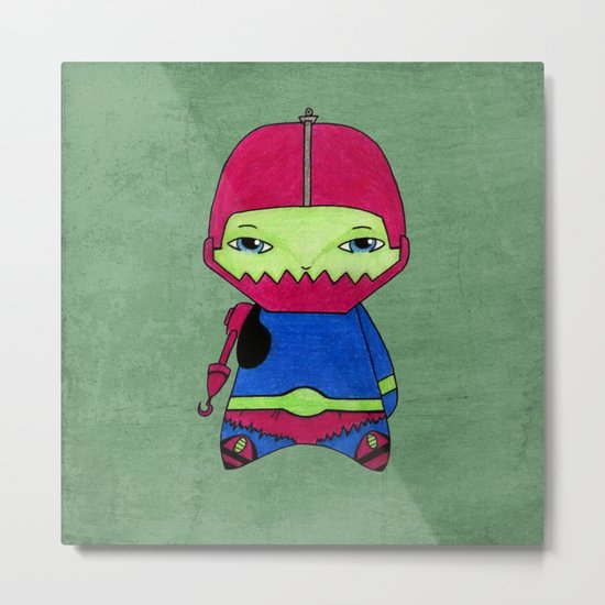 A Boy - Trap-Jaw Metal Print