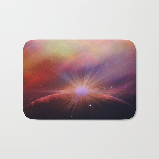 Mars rises Bath Mat