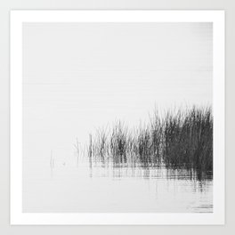 By the water Art Print
