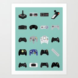 Gaming Art Prints For Any Decor Style Society6