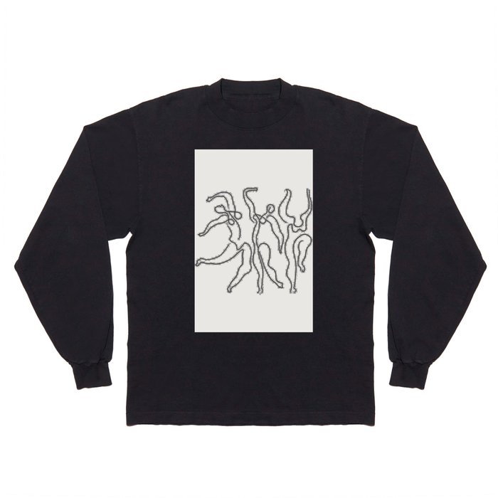 Three Dancers by Pablo Picasso Long Sleeve T Shirt