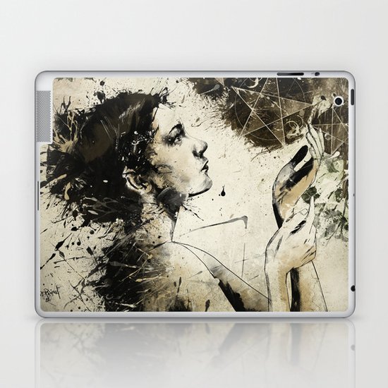 7 of Pentacles Laptop & iPad Skin