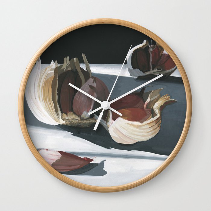 Garlic Wall Clock