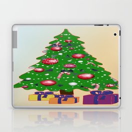 Christmas Special - Tree decoration and Gifts design Laptop Skin