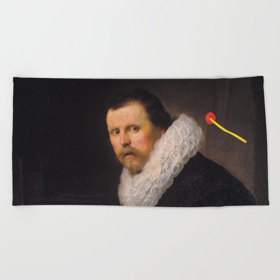 A very narrow escape Beach Towel