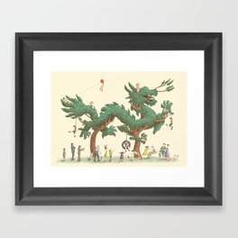 The Dragon Tree Framed Art Print