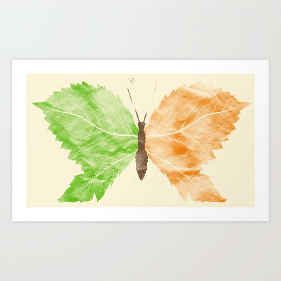 Time Flies, Seasons Change Art Print