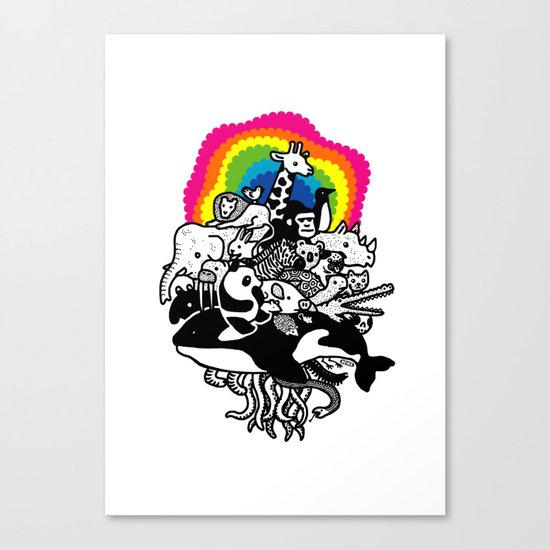 Zoonimal Canvas Print