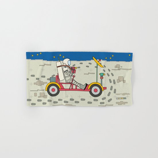 Moon Rover 1969 Hand & Bath Towel