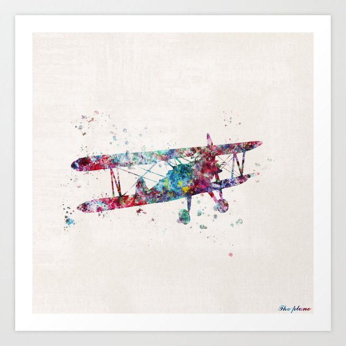 PLANE Art Print